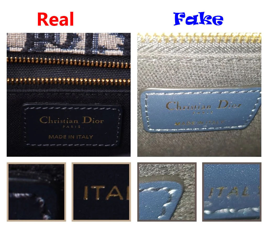 Real vs FAKE DIOR BAGS