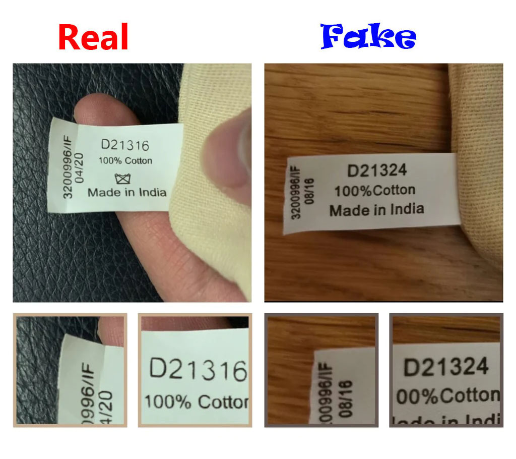 LV care label