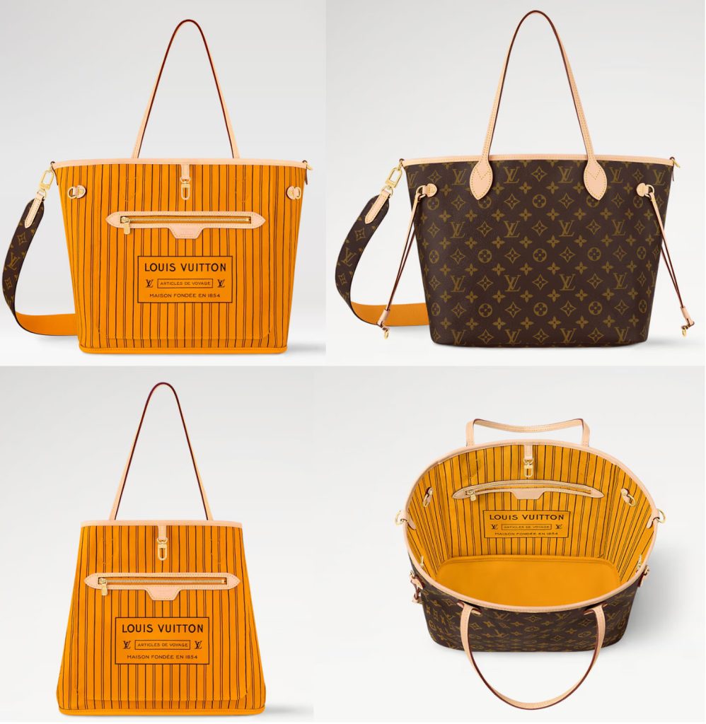Counterfeit LV Inside Out Bag