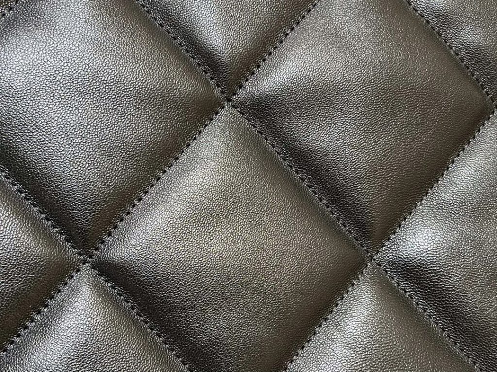 Chanel iconic diamond quilted pattern