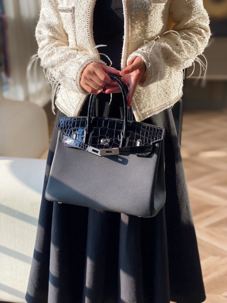 replica hermes birkin 30 touch aligator